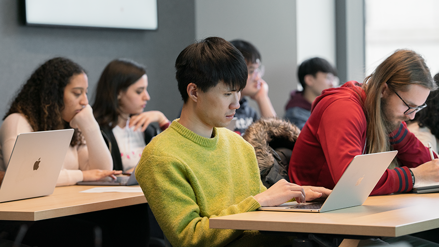 students in classroom