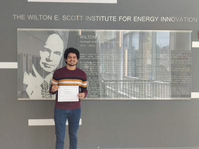 Prathit Dave holds a certificate