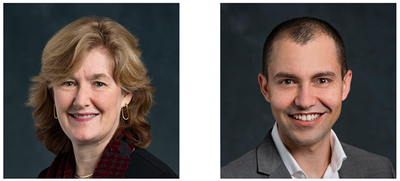 Karen Clay (left) and Edson Severnini (right)