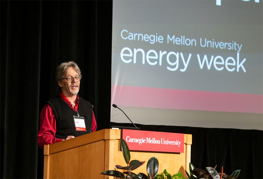 Reed McManigle at CMU Energy Week