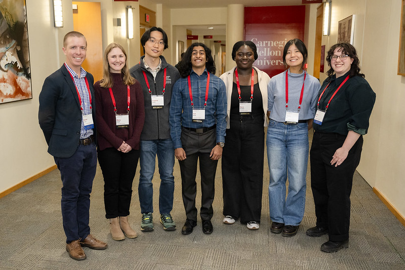 Poster competition winners, leadership group shot